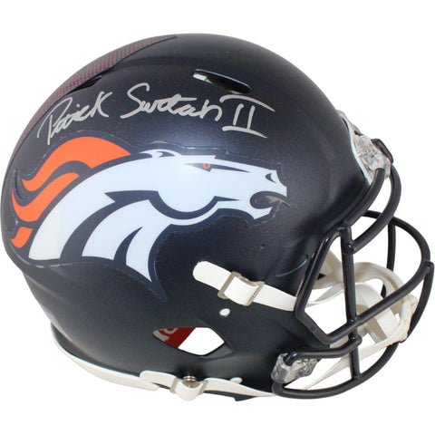 Patrick Surtain Autographed Denver Broncos Authentic Helmet Beckett W 53128