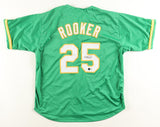 Brent Rooker Signed Sacramento Athletics Jersey (Beckett) A's 2xAll Star OF / DH