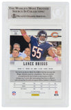 Lance Briggs Autographed Bears 2012 Panini Prizm Card #33 - (Beckett)