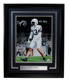 Tony Rojas Autographed/Inscribed Framed 11x14 Photo Penn State JSA 195731