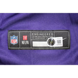 Justin Jefferson Autographed Minnesota Vikings Nike 2XL Jersey Beckett WIT 58220