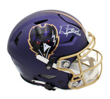 Derrick Henry Signed Baltimore Ravens Speed Flex Authentic Alternate 24 Helmet