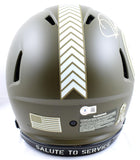 Jerome Bettis Signed Steelers F/S STS Speed Authentic Helmet w/HOF-BeckettW Holo