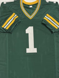 Packers SB Champ Coach MIKE HOLMGREN Signed Custom Replica Green Jersey AUTO