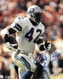 Chris Warren Autographed Signed 8x10 Photo Seattle Seahawks MCS Holo #63451
