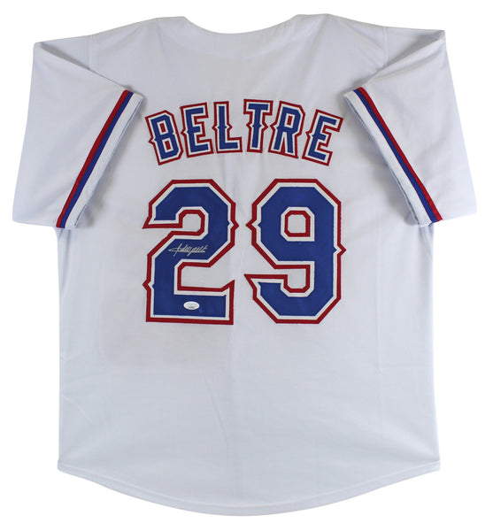 Adrian Beltre Authentic Signed White Pro Style Jersey Autographed JSA