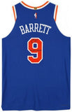 RJ Barrett Knicks Signed Icon Authentic Jersey w/"New York Forever" Insc