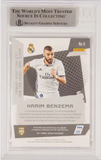 Karim Benzema Signed 2017 Panini Revolution #6 - BGS Authentic