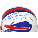 Lesean McCoy Autographed/Signed Buffalo Bills Mini Helmet Beckett 43048