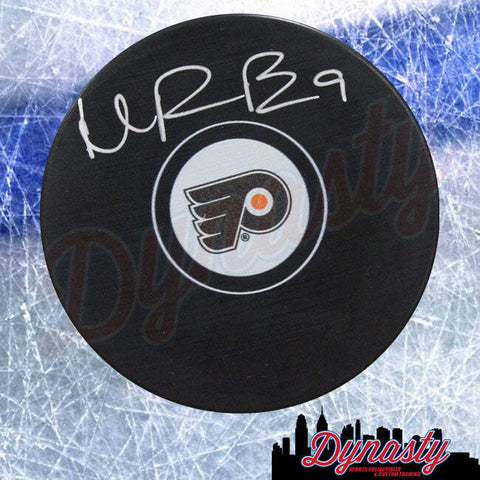 Ivan Provorov Philadelphia Flyers Autographed Signed Hockey Logo Puck JSA COA