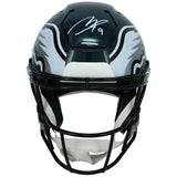 Makai Lemon Autographed Philadelphia Eagles Speedflex Authentic Helmet Beckett