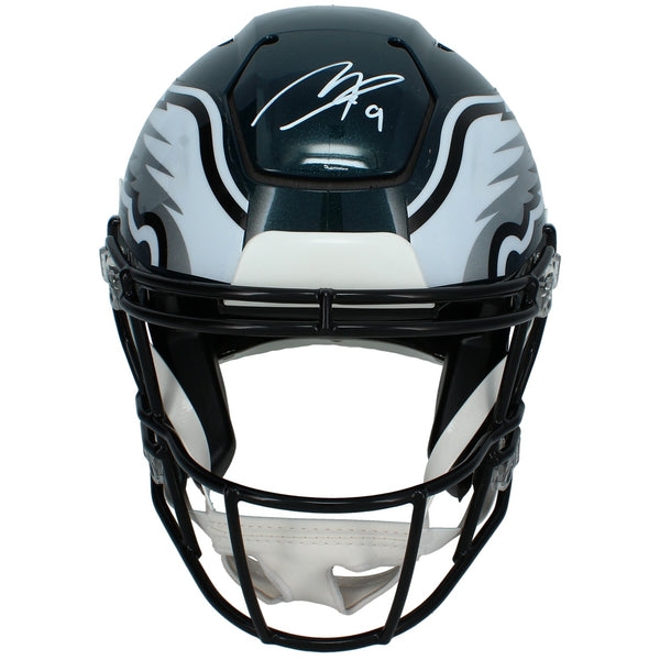 Makai Lemon Autographed Philadelphia Eagles Speedflex Authentic Helmet Beckett