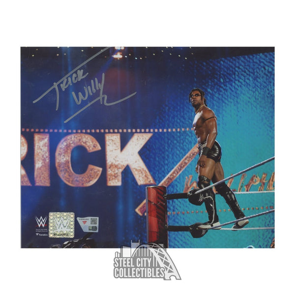 Trick Williams Autographed WWE 8x10 Wrestling Photo - Fanatics (Entrance)