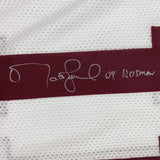 Autographed/Signed MATT LEINART 04 Heisman USC White College Jersey JSA COA Auto