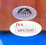 Dennis Smith Autographed 8x10 Photo Inscribed "ROF 01" with Plaque JSA COA