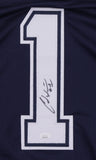Cedrick Wilson Jr Signed Cowboys Jersey (JSA Holo) Dallas Draft Pick 2018 / W R
