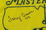 Tommy Aaron Signed Framed 2018 Masters Golf Flag JSA