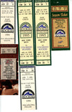 Colorado Rockies 250 Quantity Ticket Lot From Seasons 1995-2014 56243