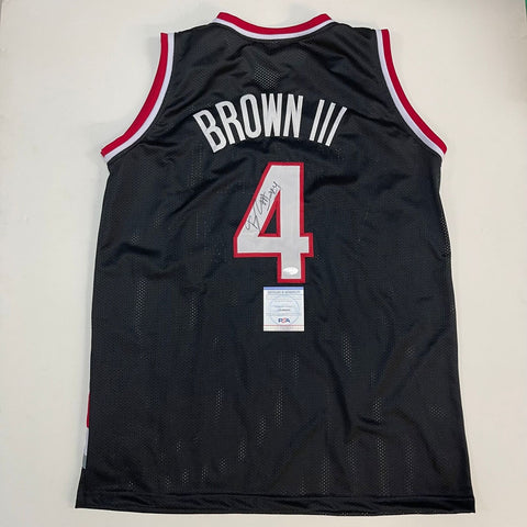 Greg Brown III Signed Jersey PSA/DNA Portland Trail Blazers Autographed