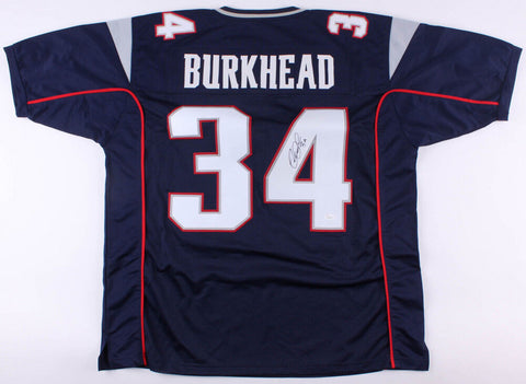 Rex Burkhead Signed New England Patriots Jersey (JSA COA) Nebraska Cornhusker RB