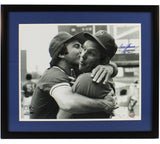 Tom Seaver Signed New York Mets Framed 16x20 Black & White MLB Photo