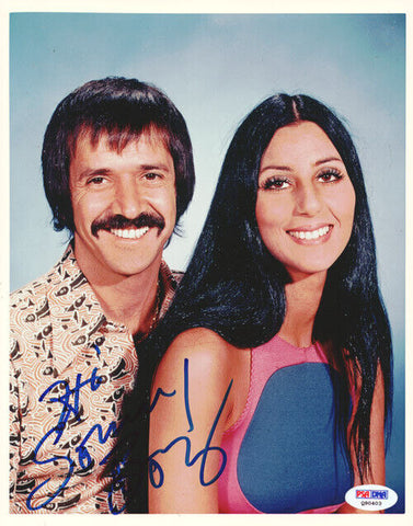 Sonny Bono Autographed Signed 8x10 Photo PSA/DNA #Q90403