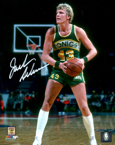 Supersonics JACK SIKMA Signed 16x20 Photo #2 AUTO - Hall of Fame - 7 x All Star
