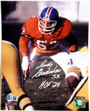 Randy Gradishar Autographed 8x10 Photograph Inscribed "HOF '24" (Beckett COA)