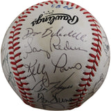 Cincinnati Reds 1983 Team Bench Soto + 22 Sigs Signed NL Baseball Beckett 56276