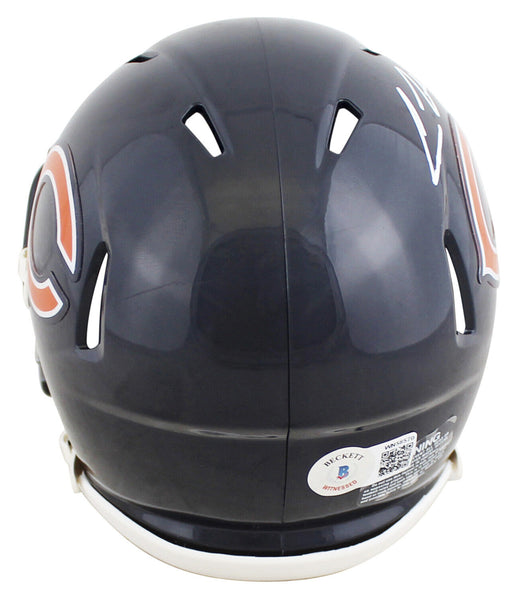 Bears Cole Kmet Authentic Signed Speed Mini Helmet W/ Case BAS Witness – Super Sports Center