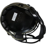 Marshall Faulk Signed Los Angeles Rams F/S 22 Salute Helmet Beckett 43303