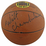 Lakers Wilt Chamberlain Authentic Signed Spalding Basketball PSA/DNA #AO04398