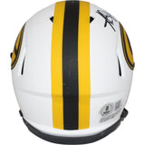 Aaron Jones Autographed Green Bay Packers Lunar Mini Helmet Beckett 43844