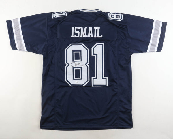 Raghib "Rocket" Ismail Signed Dallas Cowboys Jersey (JSA) Ex-Notre Dame Receiver