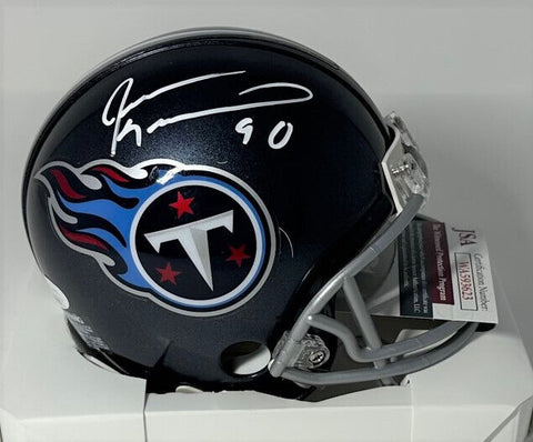 Titans Pro Bowler JEVON KEARSE Signed Riddell VSR4 Mini Helmet AUTO - JSA