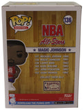 Magic Johnson Signed NBA All Stars Funko Pop #136 Target Exclusive Beckett 36216