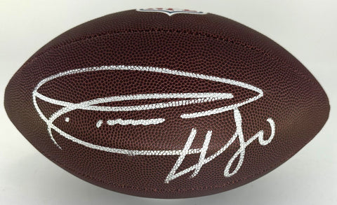 Packers SB Champ DONALD DRIVER Signed Wilson NFL Replica Football AUTO - JSA