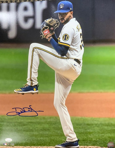 Brewers Pitcher DEVIN WILLIAMS Signed 16x20 Photo #4 AUTO - 2020 NL ROY - JSA