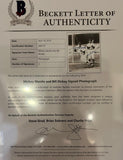 Mickey Mantle & Bill Dickey Dual-Autographed 8x10 Photo New York Yankees BAS COA