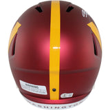 Brian Robinson Jr. Autographed Washington Commanders F/S Helmet Beckett W 51894