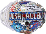 Autographed Josh Allen (Buffalo Bills) Bills Mini Helmet Item#13413538 COA