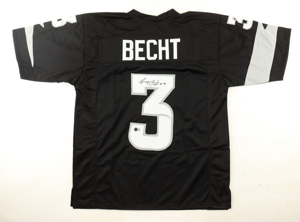 Rocco Becht Signed Iowa State Cyclones Jersey (Beckett) Penn State Transfer / QB