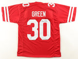 Ahman Green Signed Nebraska Cornhuskers Jersey (JSA) Green Bay Packers R.B.