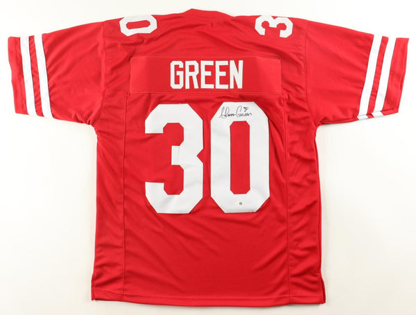 Ahman Green Signed Nebraska Cornhuskers Jersey (JSA) Green Bay Packers R.B.
