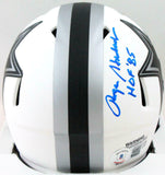 Roger Staubach Signed Cowboys Lunar Speed Mini Helmet W/HOF-Beckett W Hologram