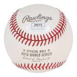 Justin Grimm Signed 2016 World Series Baseball Inscribed "We Did Not Suck" (JSA)