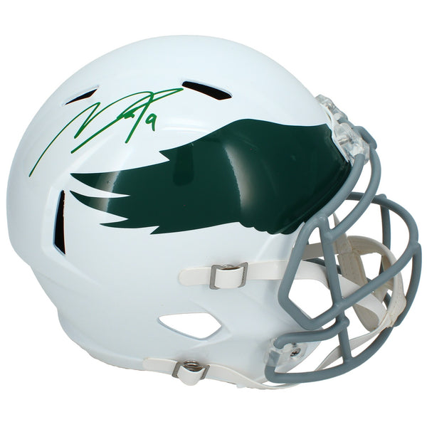 Makai Lemon Autographed Philadelphia Eagles TB 1969-73 Full Size Helmet Beckett