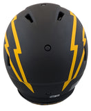 Chargers Antonio Gates "HOF" Signed Eclipse F/S Speed Proline Helmet W/ Case BAS