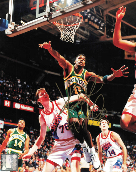 Kendall Gill Autographed Signed 8x10 Photo Seattle Supersonics SKU #244843