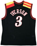 76ERS ALLEN IVERSON AUTOGRAPHED AUTHENTIC M&N 10-05-06 HWC JERSEY L BECKETT